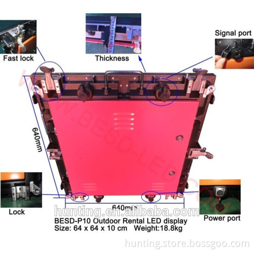 Cheap Satge,Exhibition,Concert,Booth and Fair Usage Giant LED Video Wall with Video Proccessor